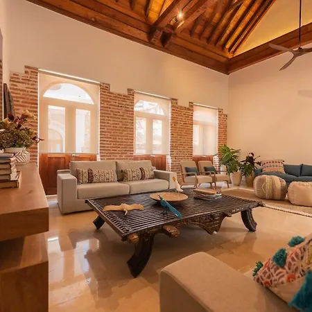 Casa De Lujo En El Centro Histórico - Casa Luxor Cartagena