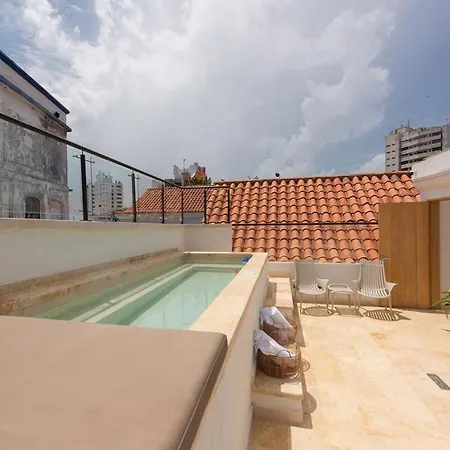 Casa De Lujo En El Centro Histórico - Casa Luxor Cartagena